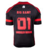 تی شرت اتلت ۰۱ Athlete Big Ramy – مشکی قرمز