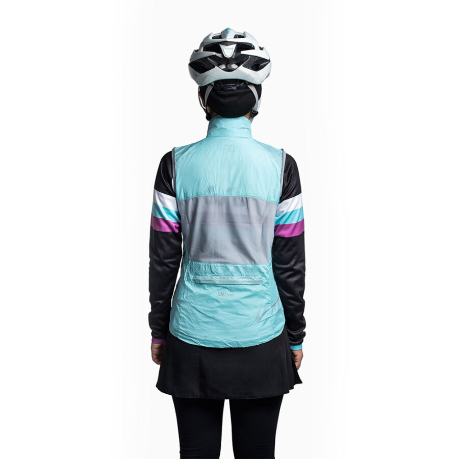 بادگیر دوچرخه سواری زنانه بدون آستین LIV WINDBREAKER