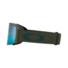 گاگل و عینک اسکی  اوکلی مدل File line  آبی با بند  خاکستری