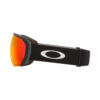گاگل و عینک اسکی  اوکلی مدل Flight Path   نارنجی جیوه ای با بند مشکی L