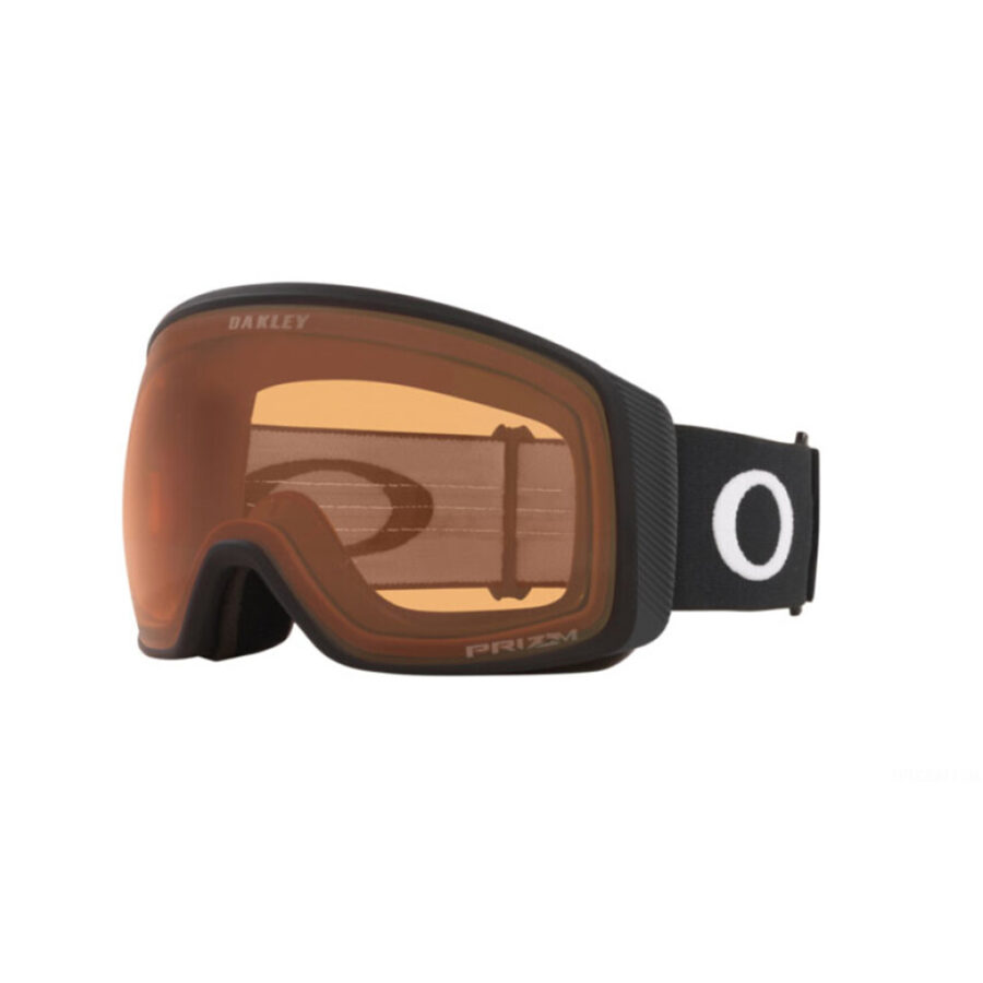 گاگل و عینک اسکی  اوکلی مدل Flight Tracker  قهوه ای با بند  مشکی L