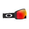 گاگل و عینک اسکی  اوکلی مدل Flight Tracker  نارنجی جیوه ای با بند مشکی L