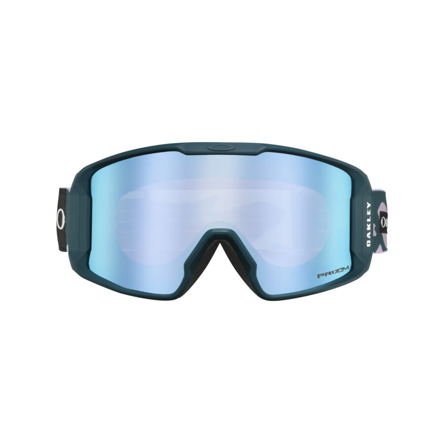 گاگل و عینک اسکی اوکلی مدل Lıne Mıner XM   آبی با بند چریکی XM