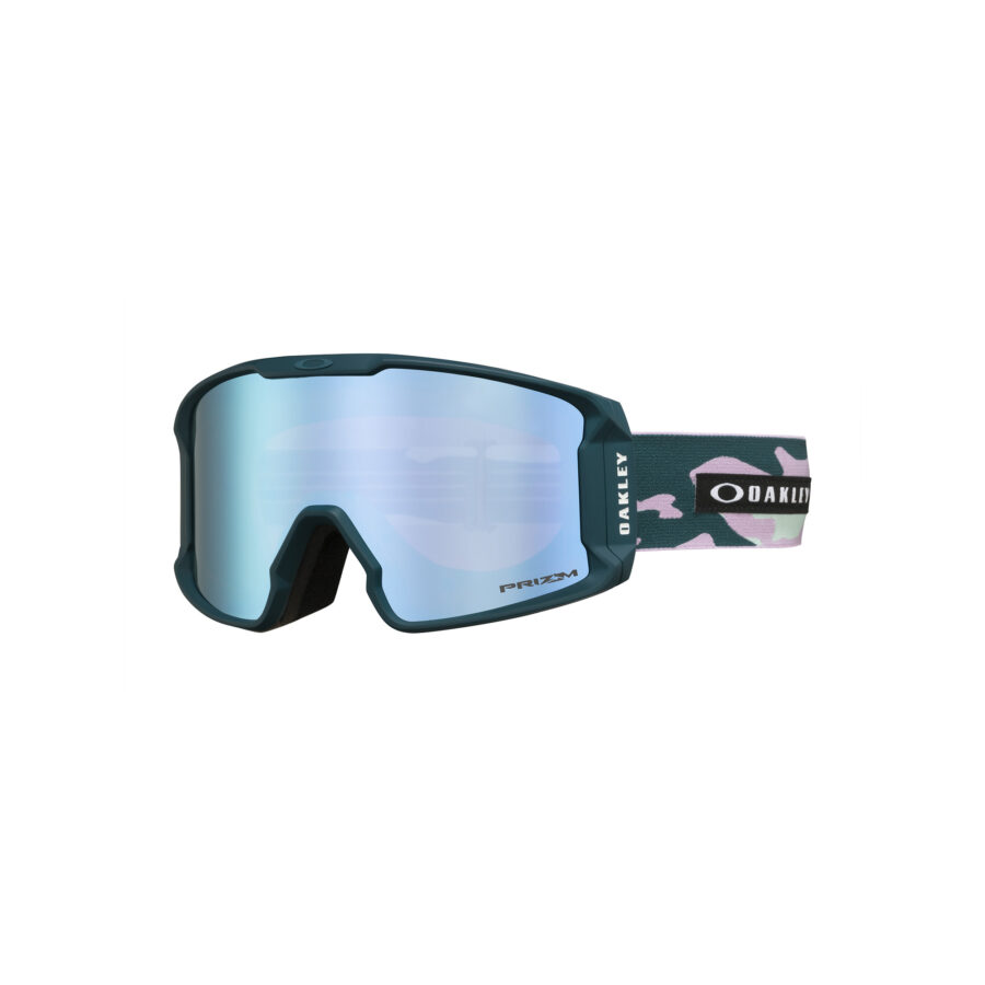 گاگل و عینک اسکی اوکلی مدل Lıne Mıner XM   آبی با بند چریکی XM