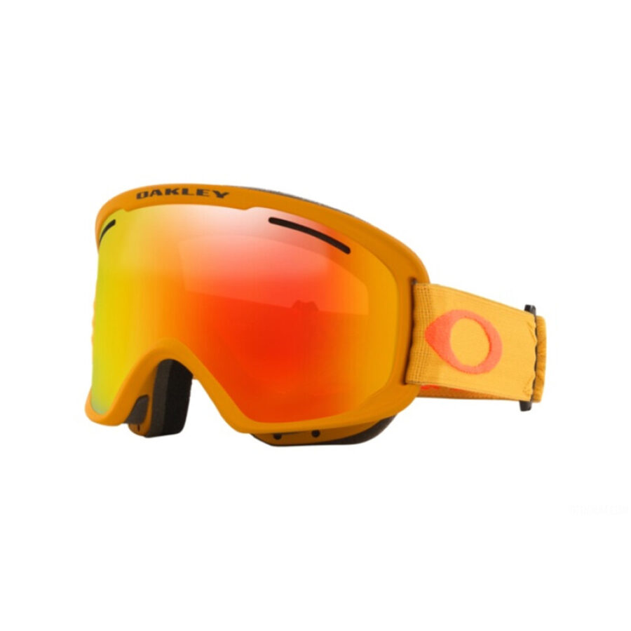 گاگل و عینک اسکی  اوکلی مدل  O Frame 2. Pro  نارنجی جیوه ای با بند زرد XM