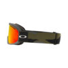 گاگل و عینک اسکی  اوکلی مدل  O Frame 2. Pro  نارنجی جیوه ای با بند چریکی XL