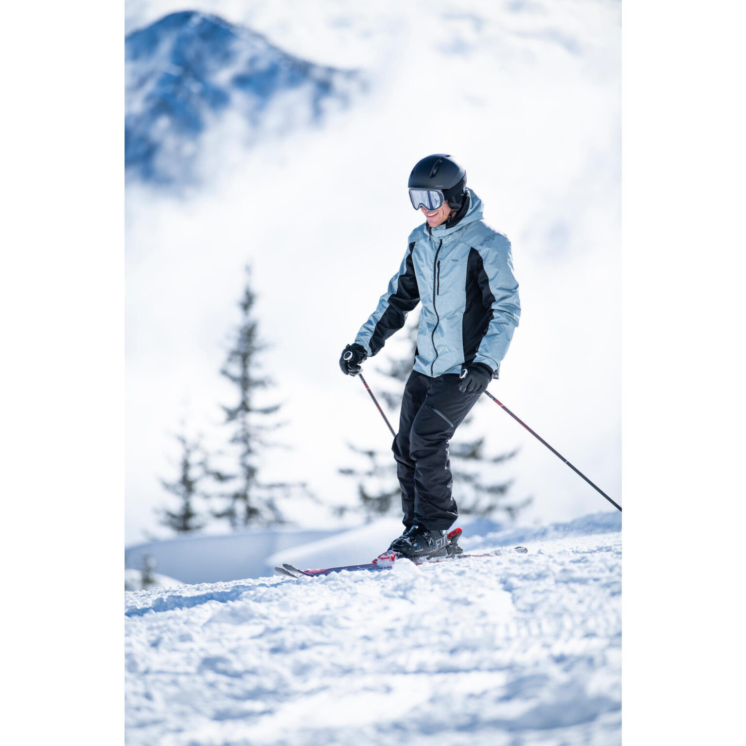 شلوار اسکی بند دار SKI-P 180 مردانه – مشکی