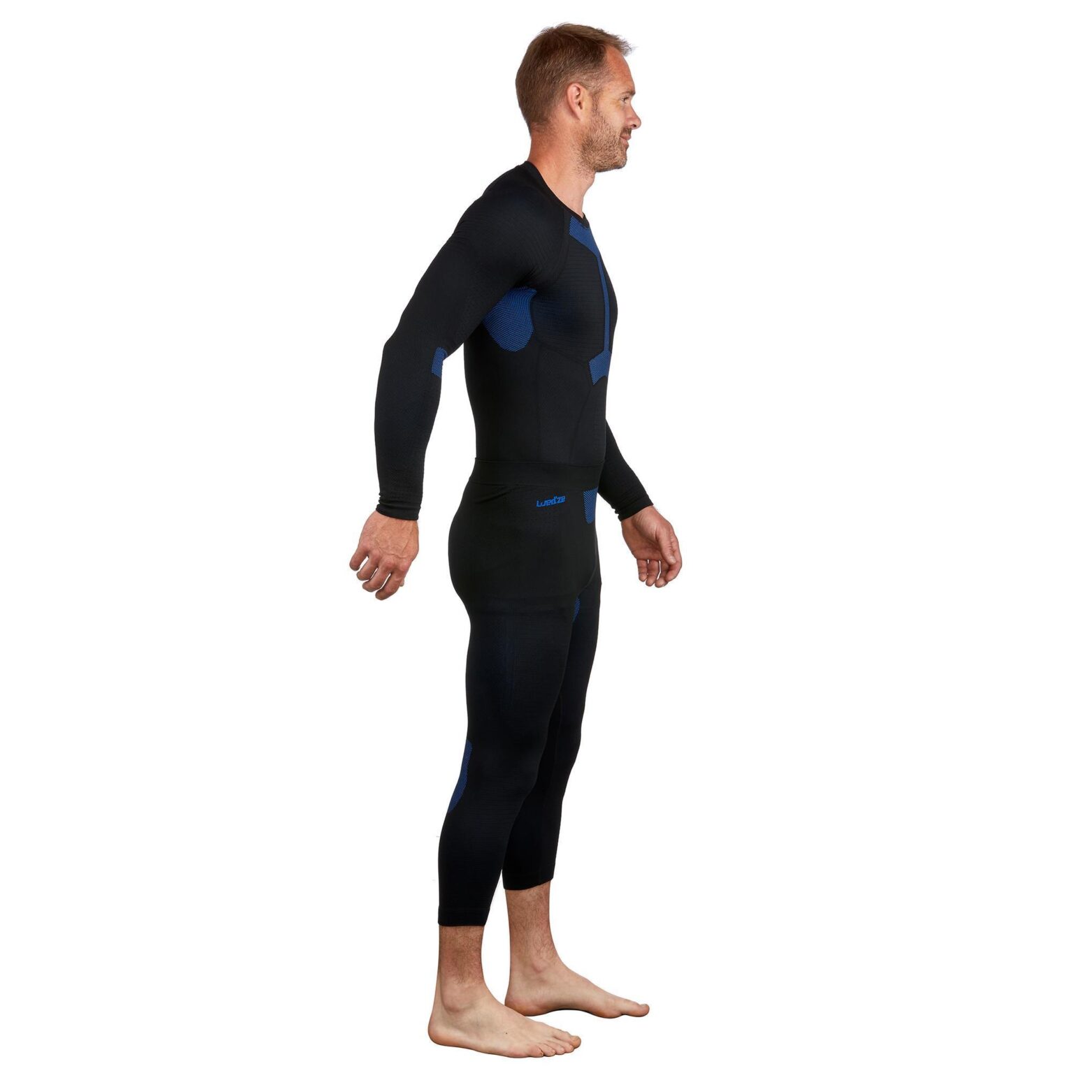 شلوار بیس لایر (لایه اول) مردانه ۵۸۰ I-Soft  – مشکی آبی