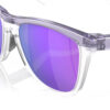 عینک آفتابی اوکلی Frogskins Hybrid – لنز Prizm Violet فریم Matte Trans Lilac Clear