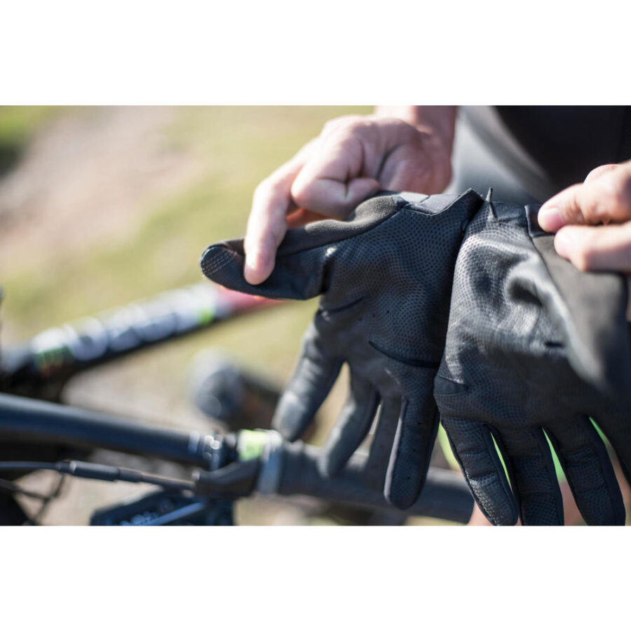 دستکش دوچرخه سواری کوهستان برند ROCKRIDER -  مشکی