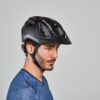 کلاه ایمنی دوچرخه سواری ویژه کوهستان - مشکی