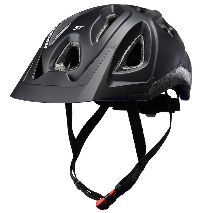 کلاه ایمنی دوچرخه سواری ویژه کوهستان - مشکی
