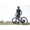 کلاه ایمنی دوچرخه سواری کوهستان - مشکی و سبز
