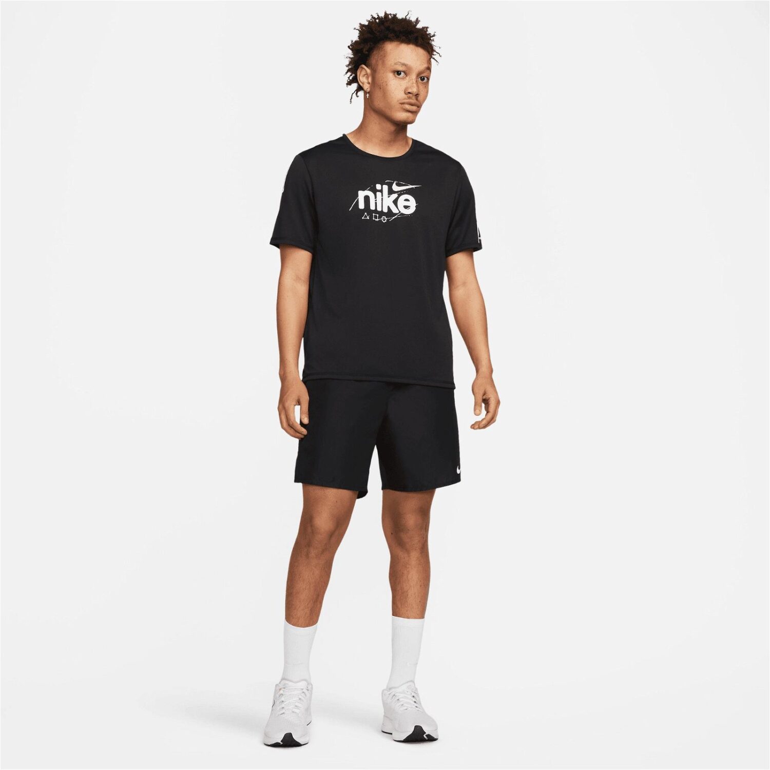 تیشرت مردانه نایک Dri-FIT Miler - سفید