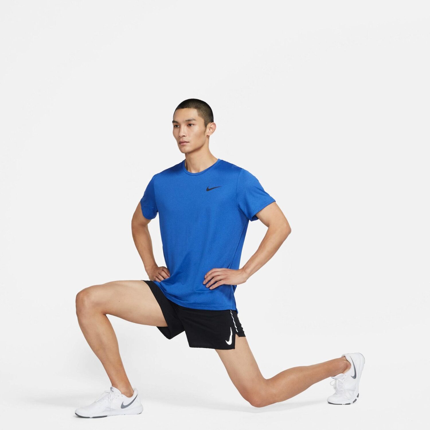 تیشرت مردانه نایک Pro Dri-FIT Hpr Dry Top - آبی