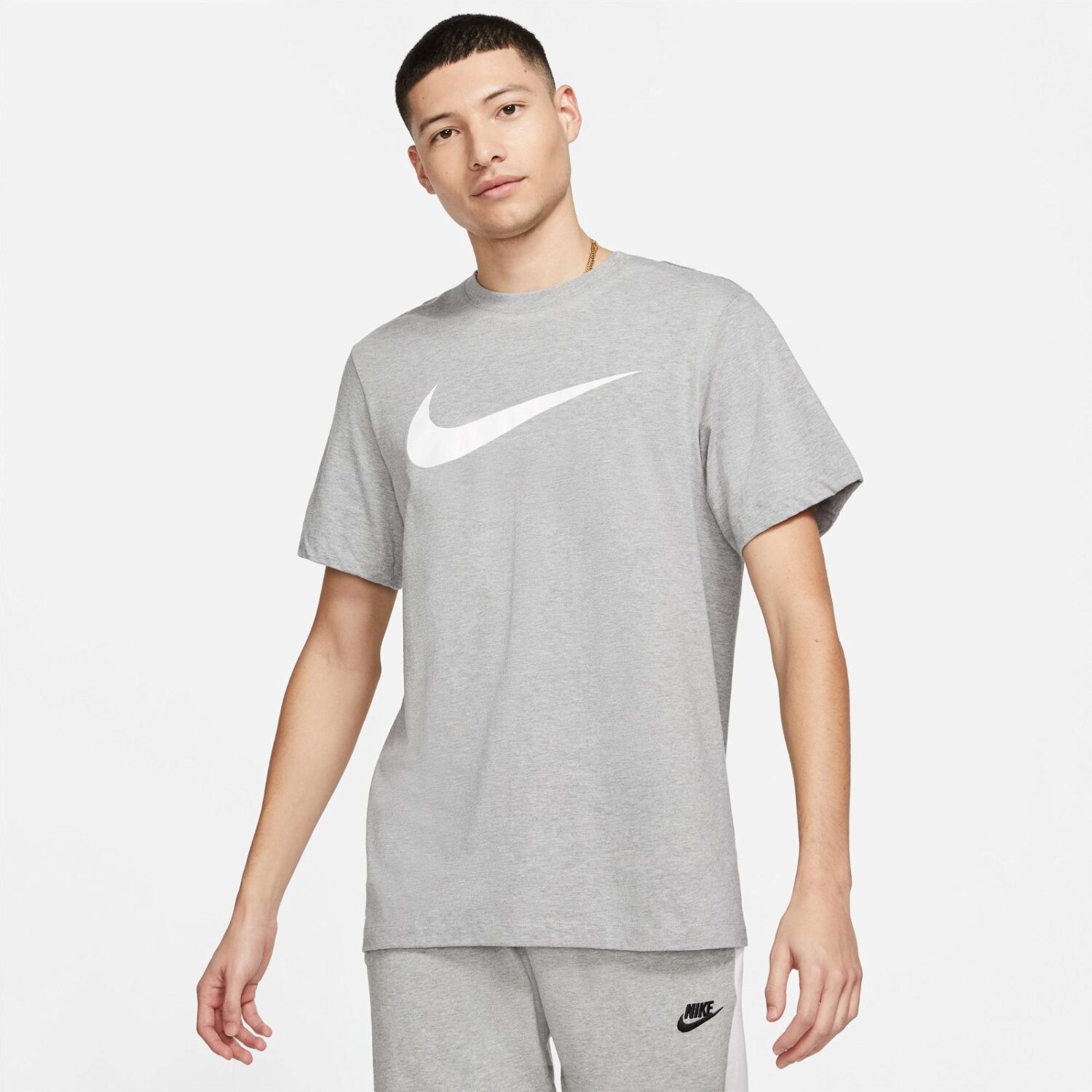 تیشرت مردانه نایک Sportswear Icon Swoosh - خاکستری