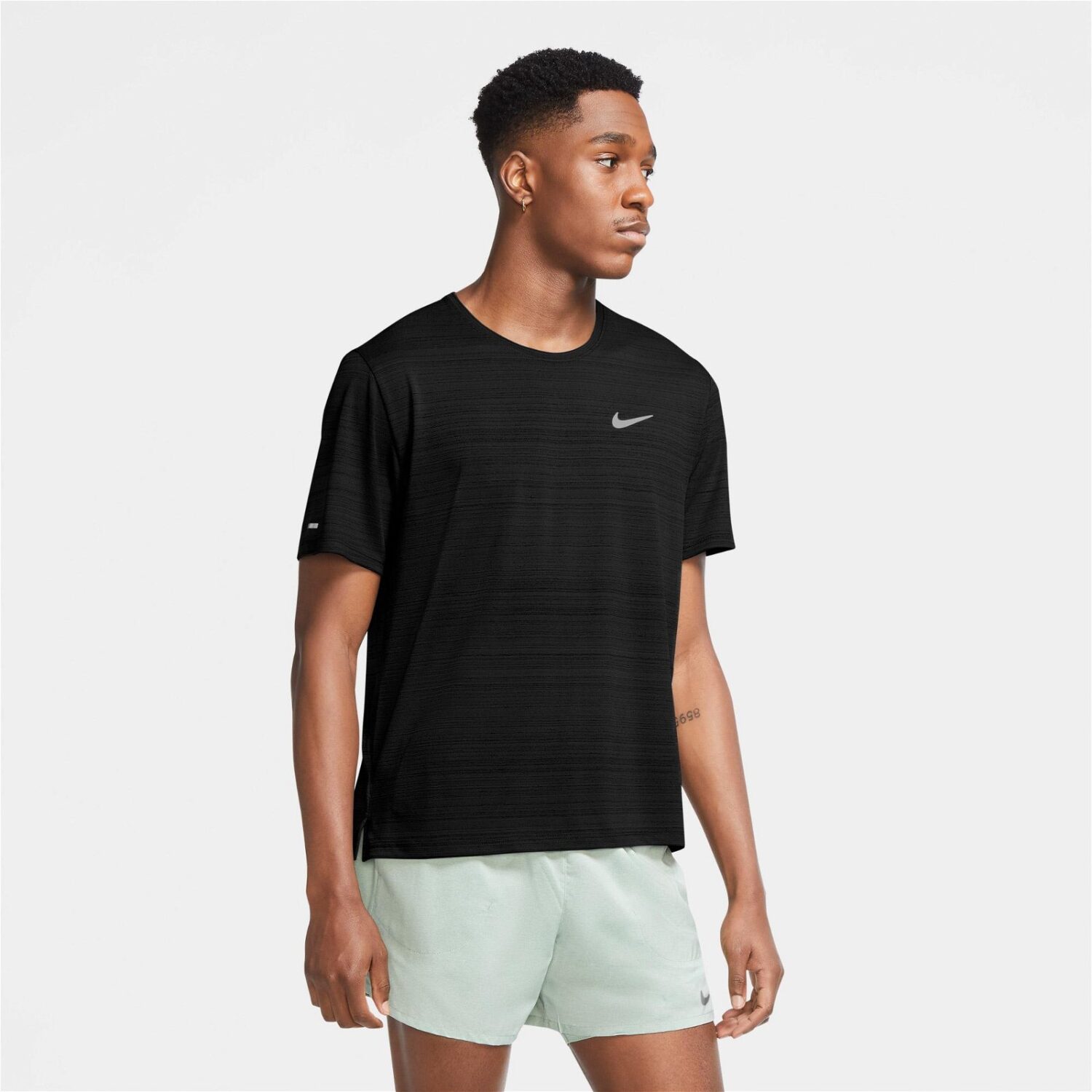 تیشرت مردانه نایکی Dri-FIT Miler Top - مشکی