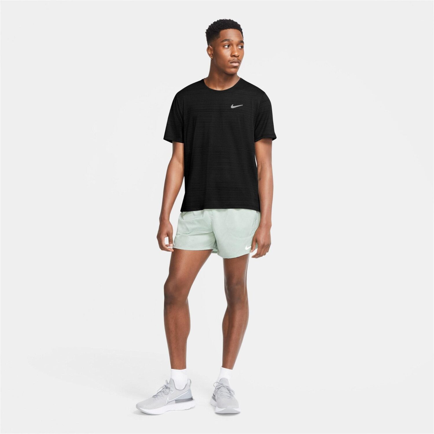 تیشرت مردانه نایکی Dri-FIT Miler Top - مشکی