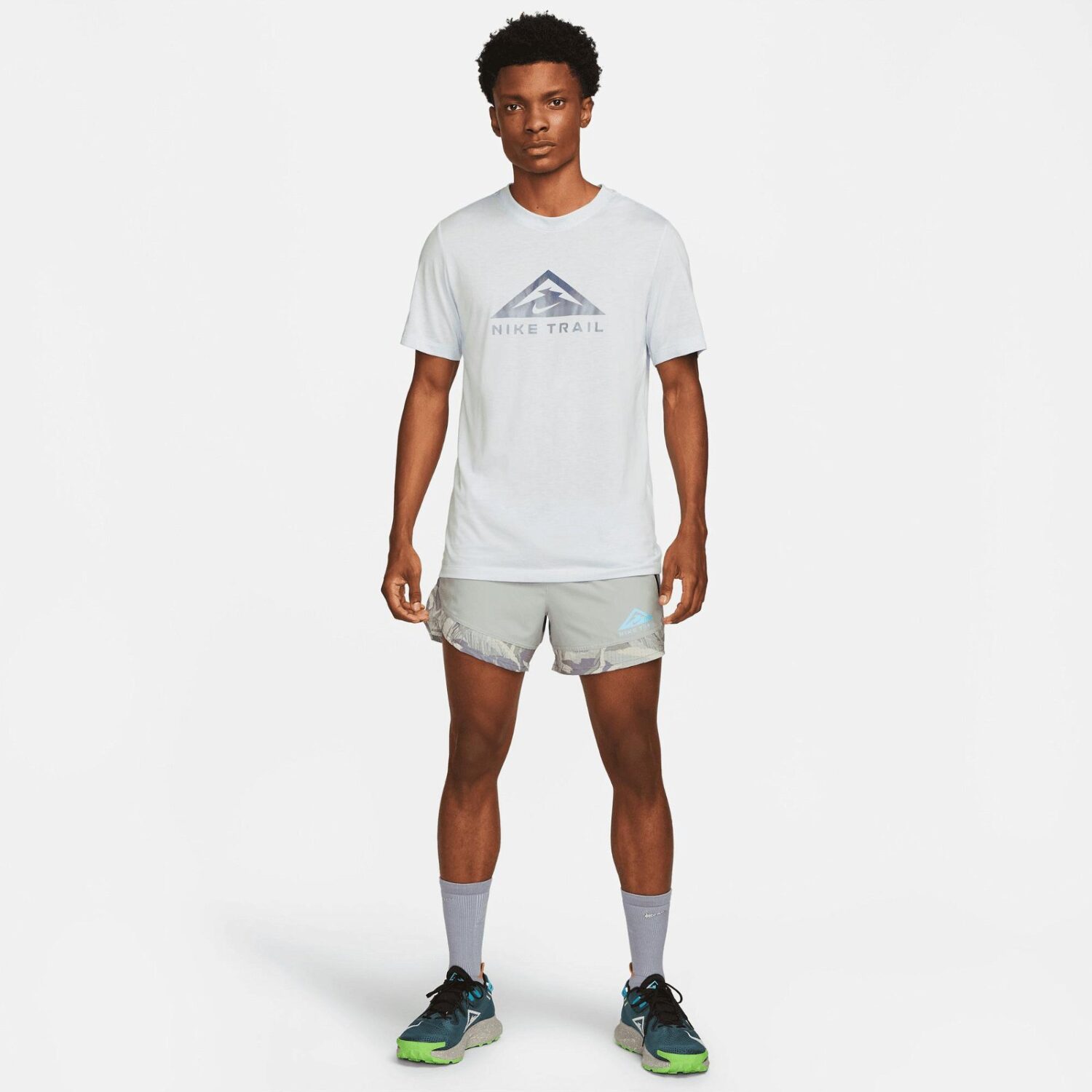 تیشرت مردانه نایکی Dri-FIT Trail - آبی