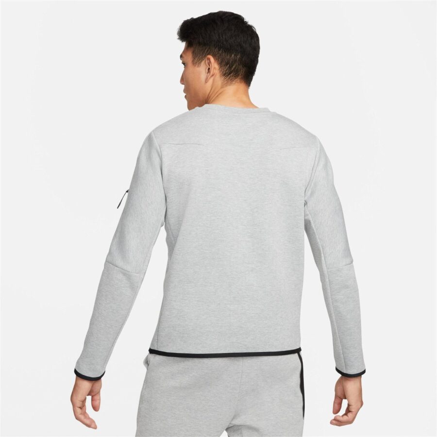 تیشرت مردانه نایکی Sportswear Essential Tech Fleece Cr - خاکستری
