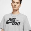 تیشرت مردانه نایکی Sportswear Just Do It Swoosh - خاکستری