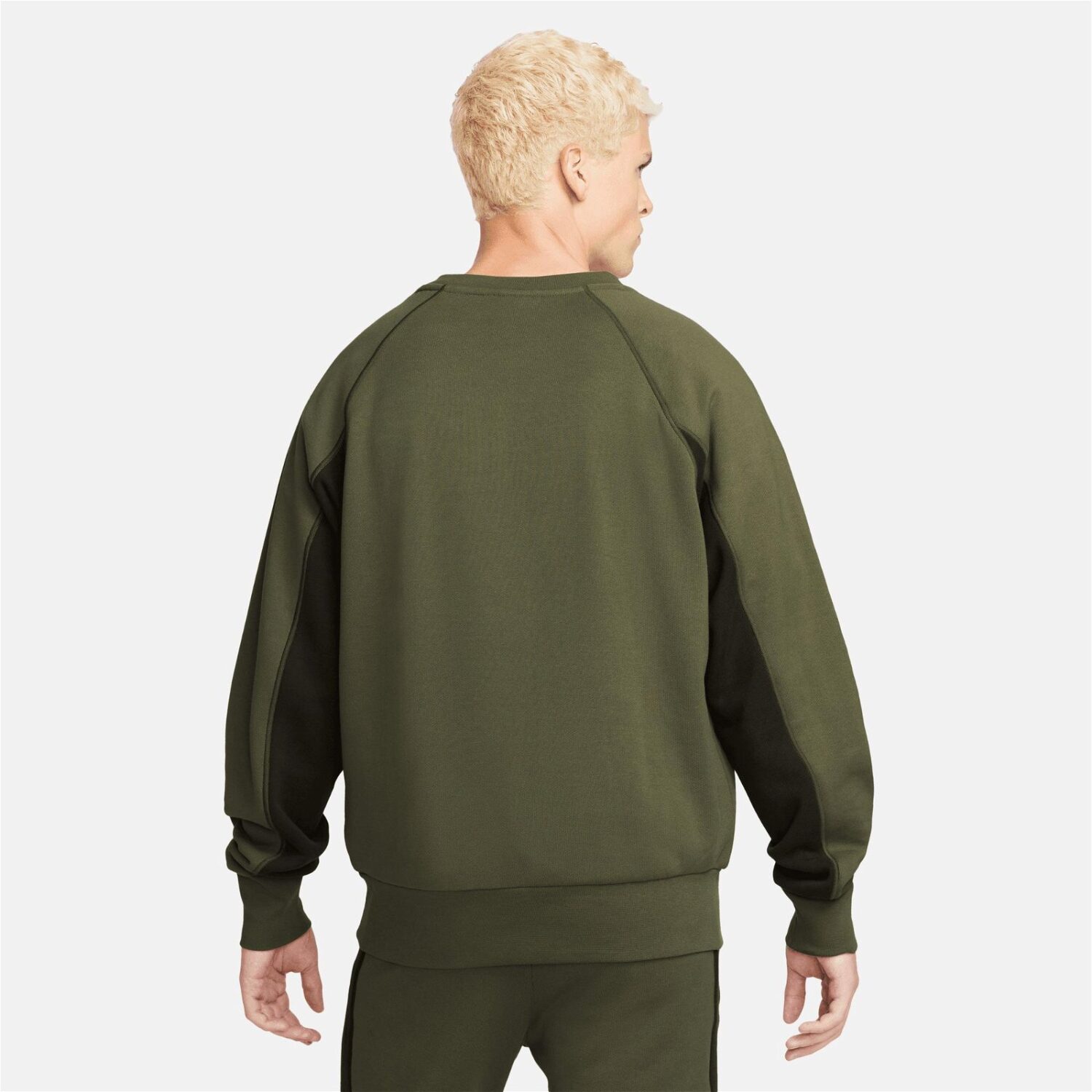 سویشرت مردانه نایک Sportswear Air Ft Crew - خاکی