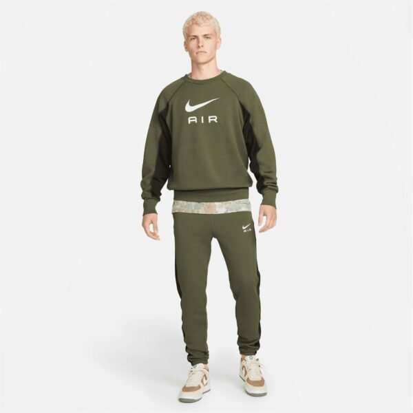 سویشرت مردانه نایک Sportswear Air Ft Crew - خاکی