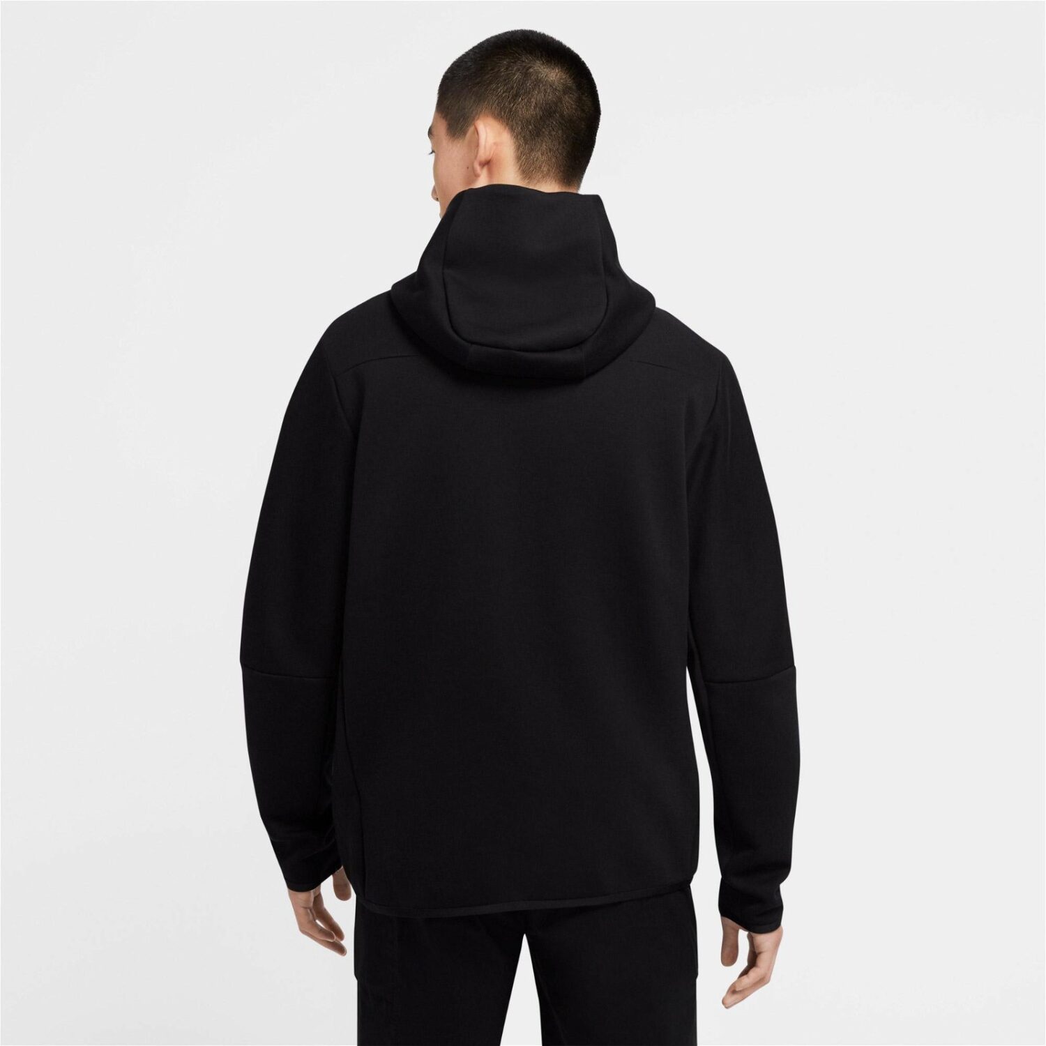 سویشرت مردانه نایک Sportswear Tech Fleece Full-Zip Windrunner - مشکی