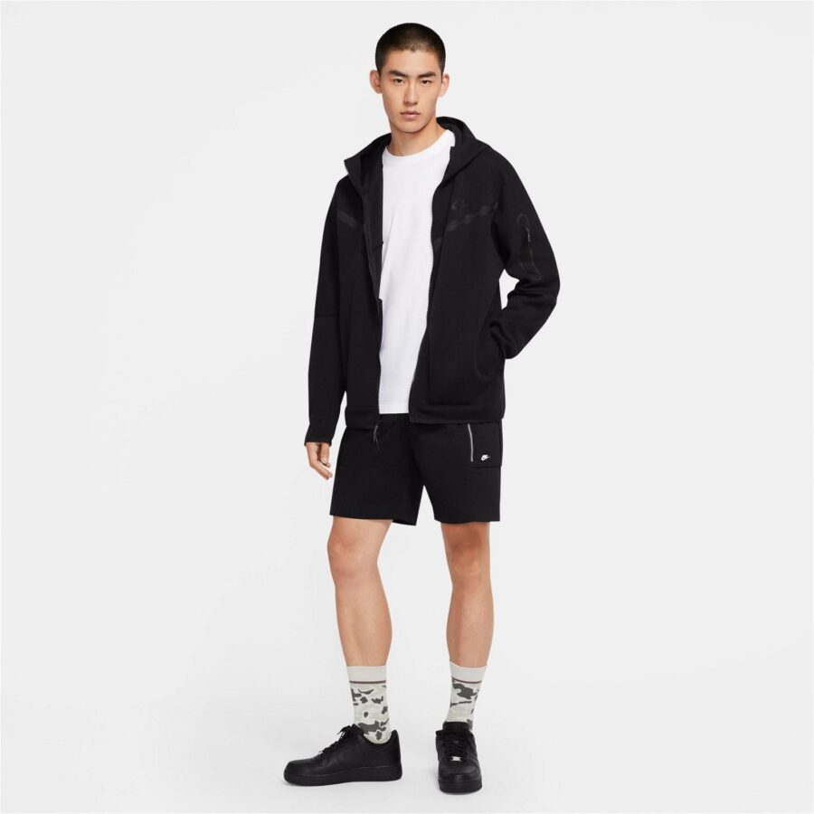 سویشرت مردانه نایک Sportswear Tech Fleece Full-Zip Windrunner - مشکی