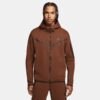سویشرت مردانه نایک Sportswear Tech Fleece Hoodie Full-Zip Wildrunner - قهوه ای