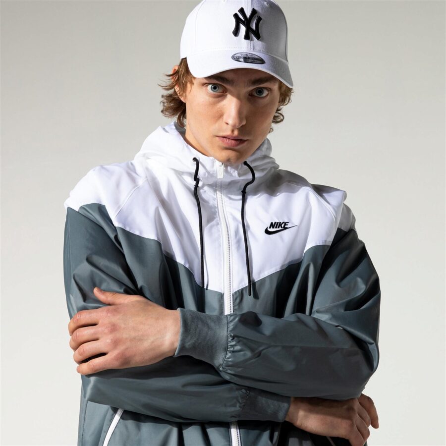 سویشرت مردانه نایکی Sportswear Windrunner Riversible Hooded - خاکستری