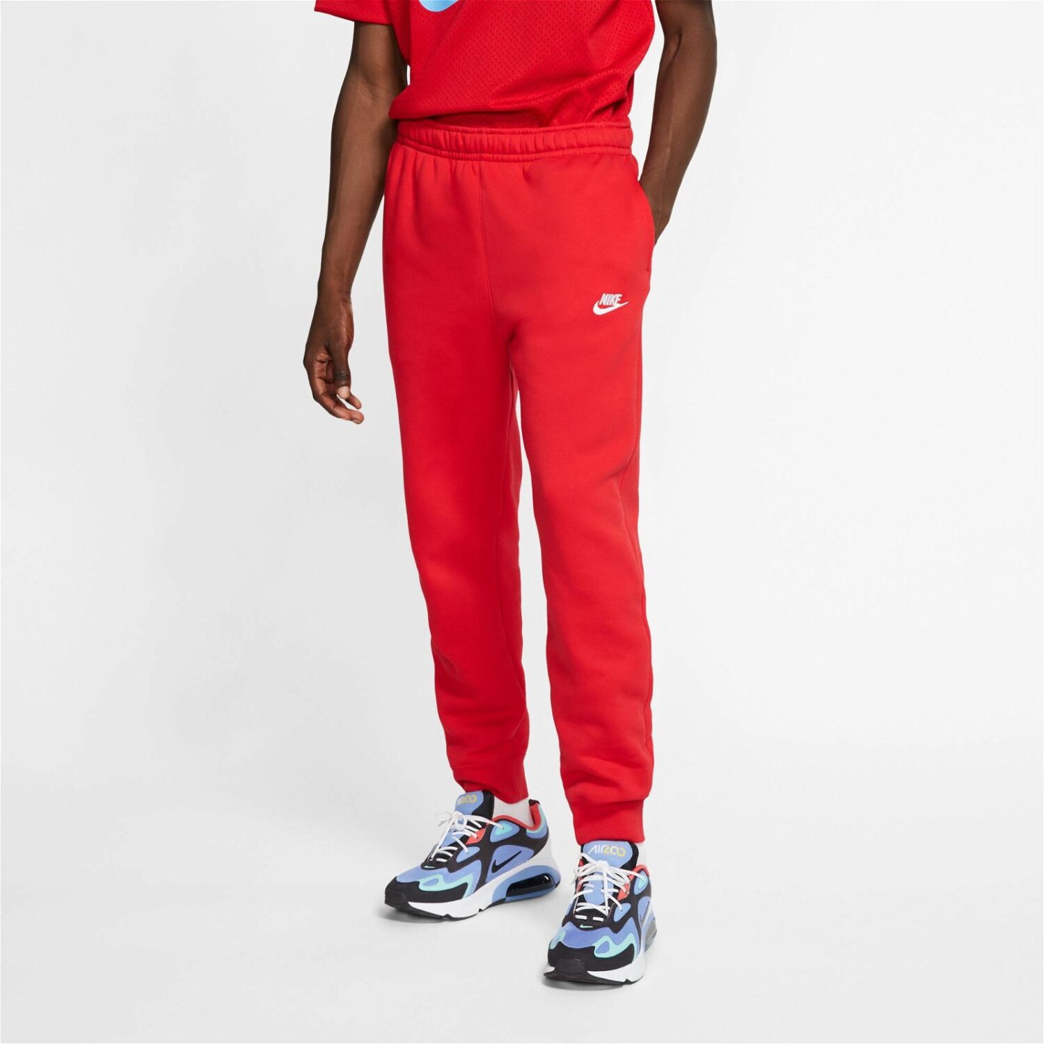 شلوار  مردانه نایک Sportswear Club Fleece - قرمز