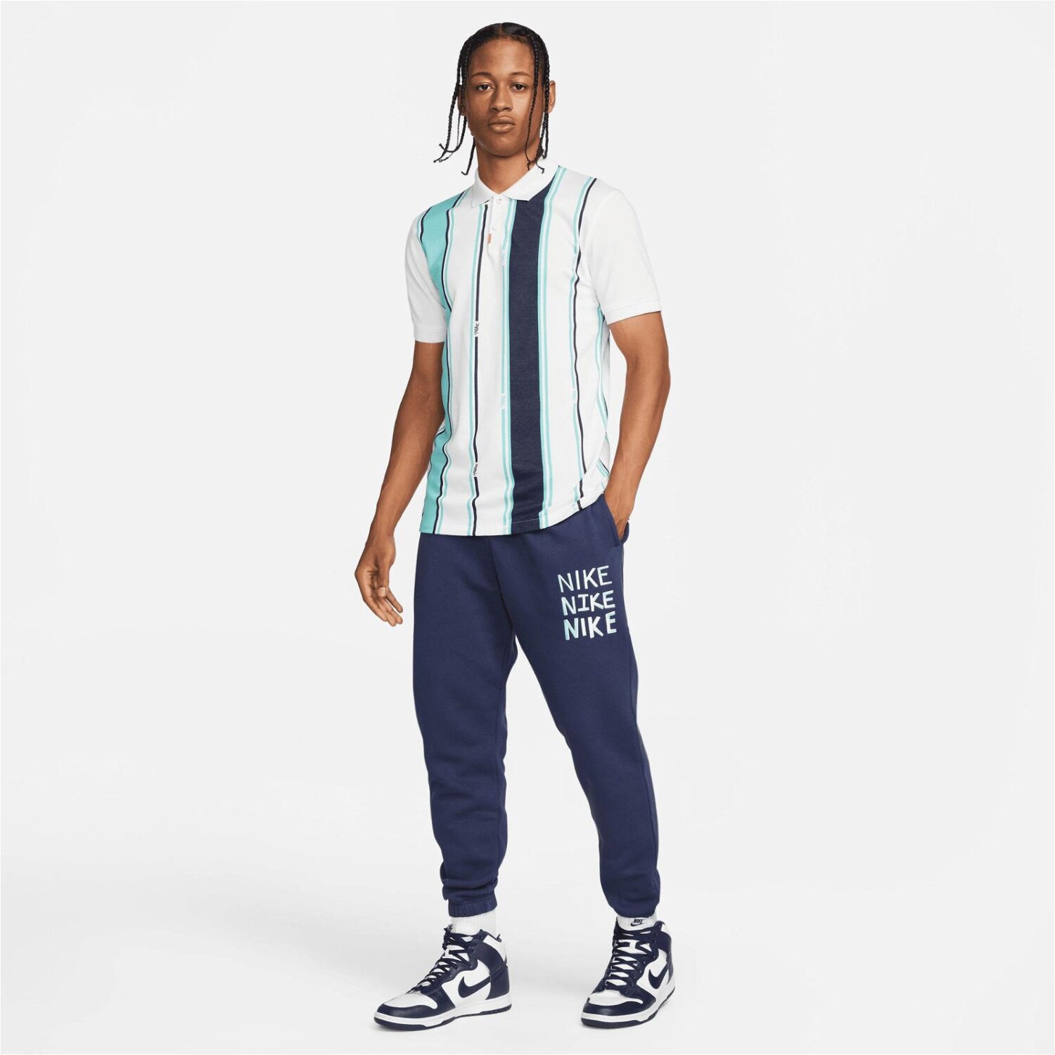شلوار  مردانه نایک Sportswear Hbr-C - سرمه ای