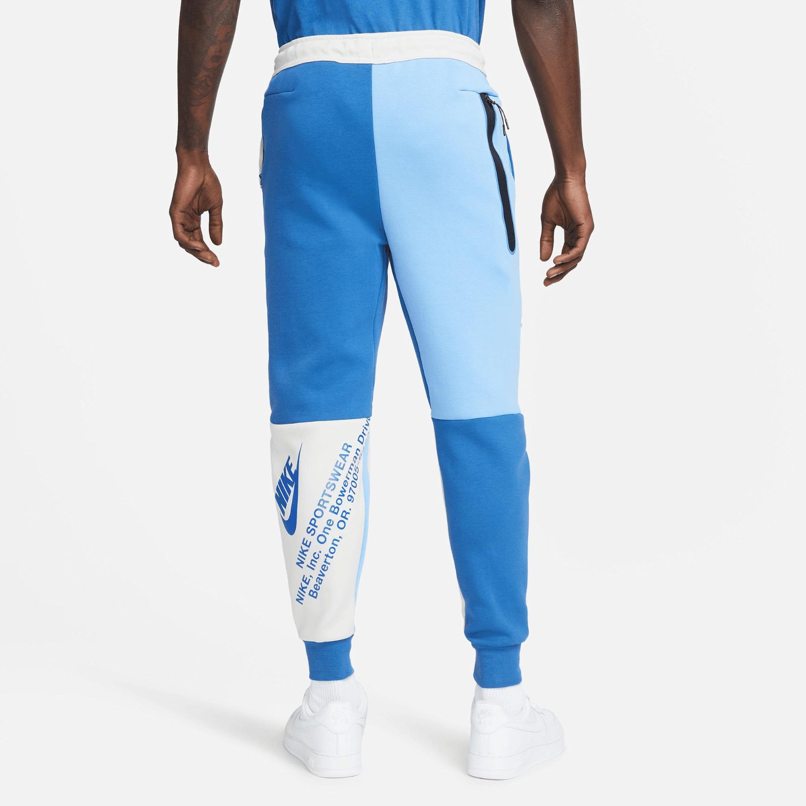 شلوار مردانه نایکی Sportswear Tech Fleece - آبی