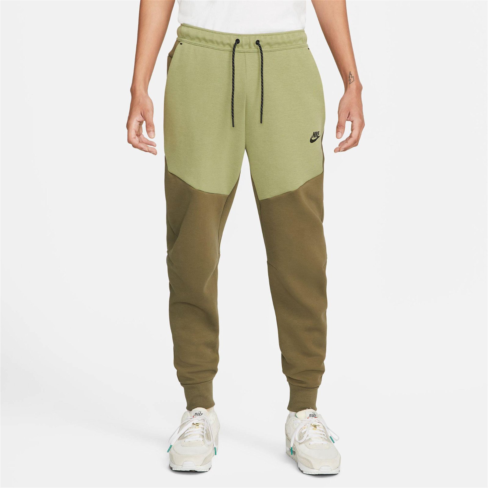 شلوار مردانه نایکی Sportswear Tech Fleece - خاکی