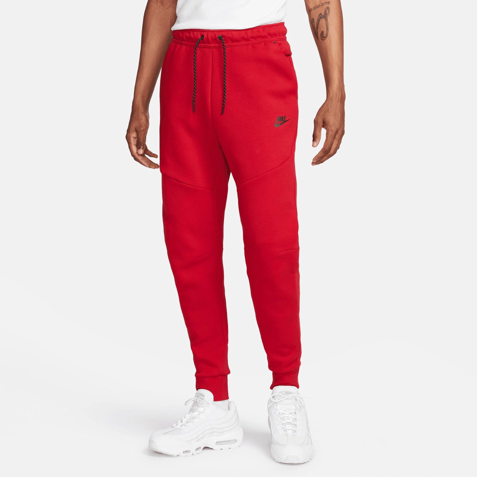شلوار مردانه نایکی Sportswear Tech Fleece - قرمز