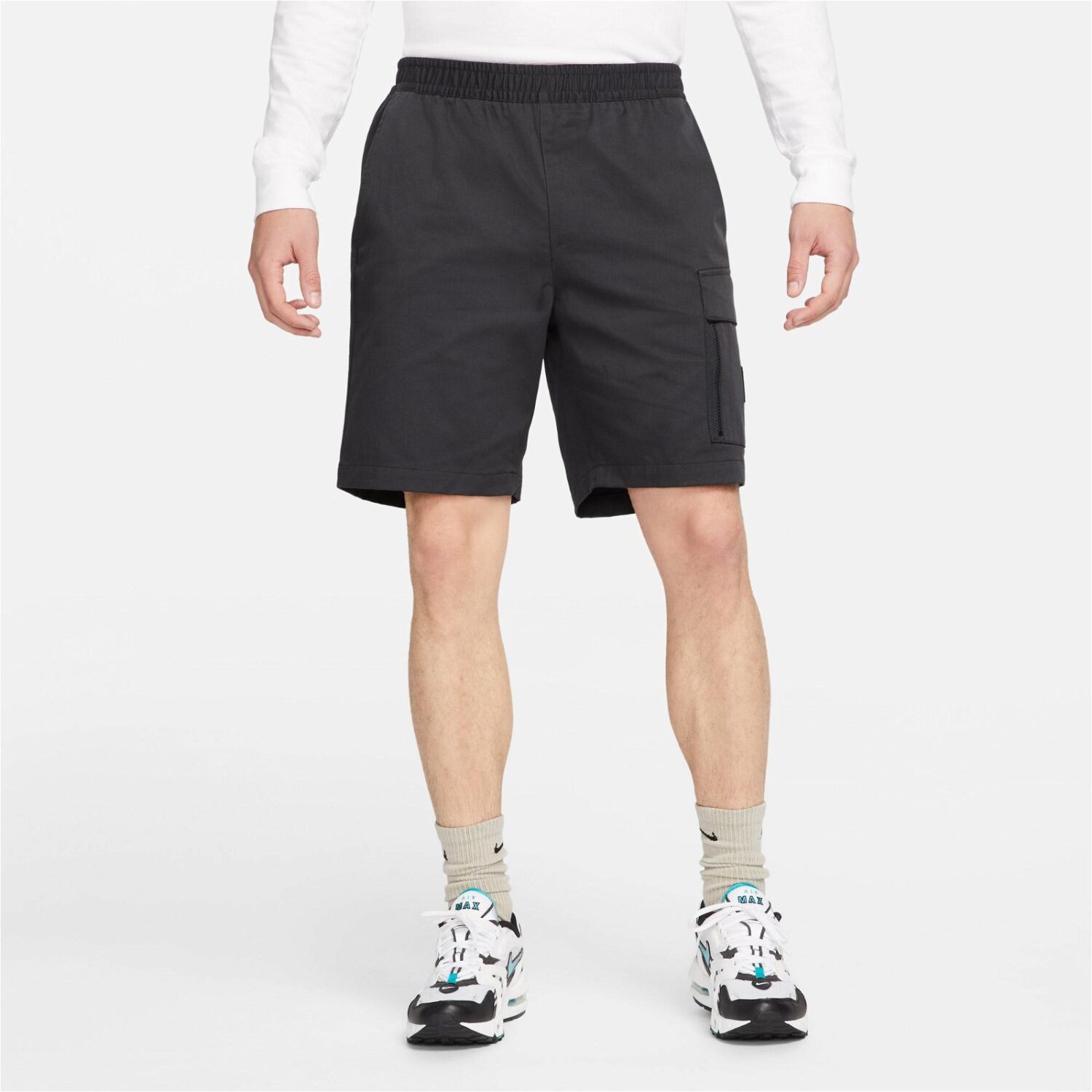 شلوارک مردانه نایکی Sportswear Spu Woven - خاکستری