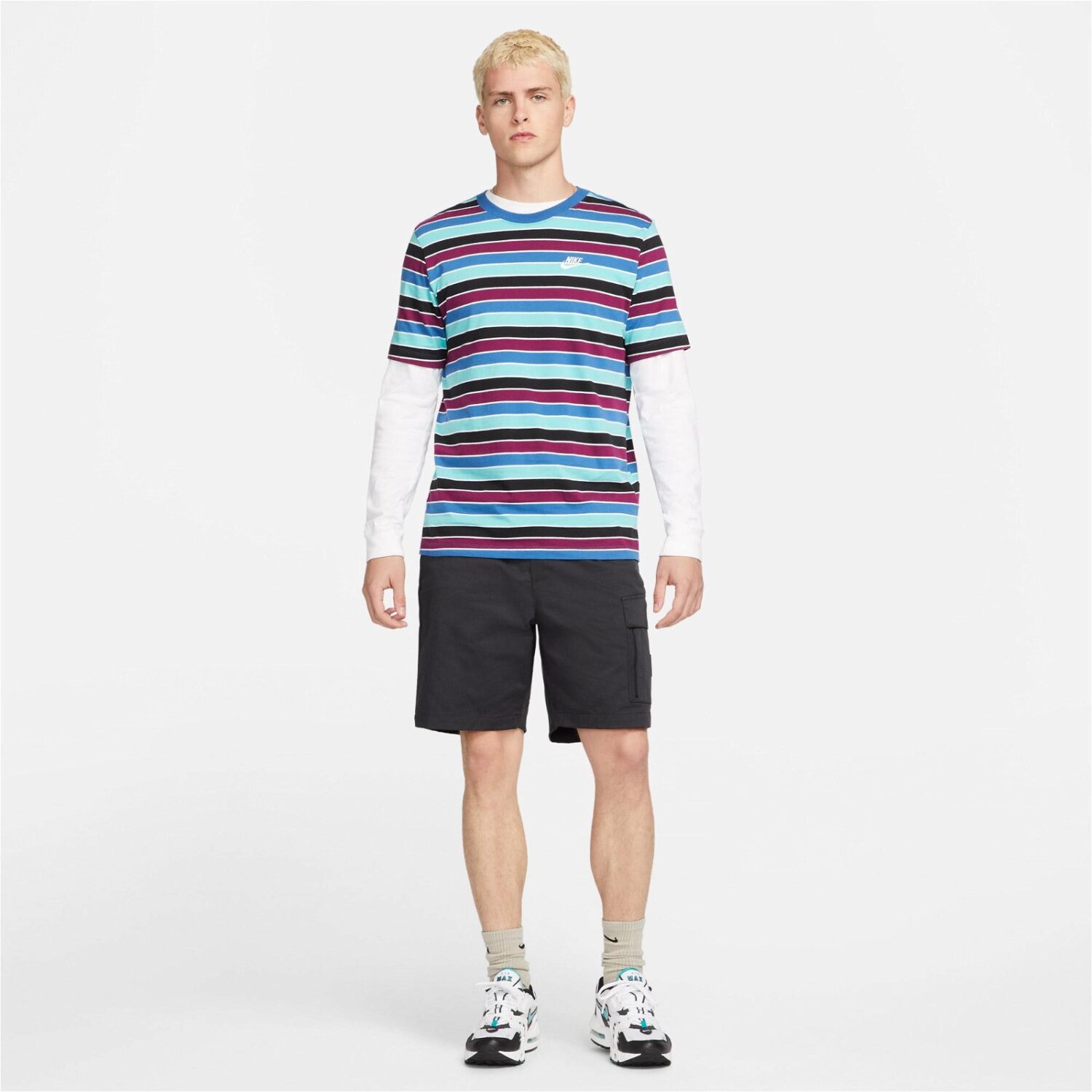 شلوارک مردانه نایکی Sportswear Spu Woven - خاکستری