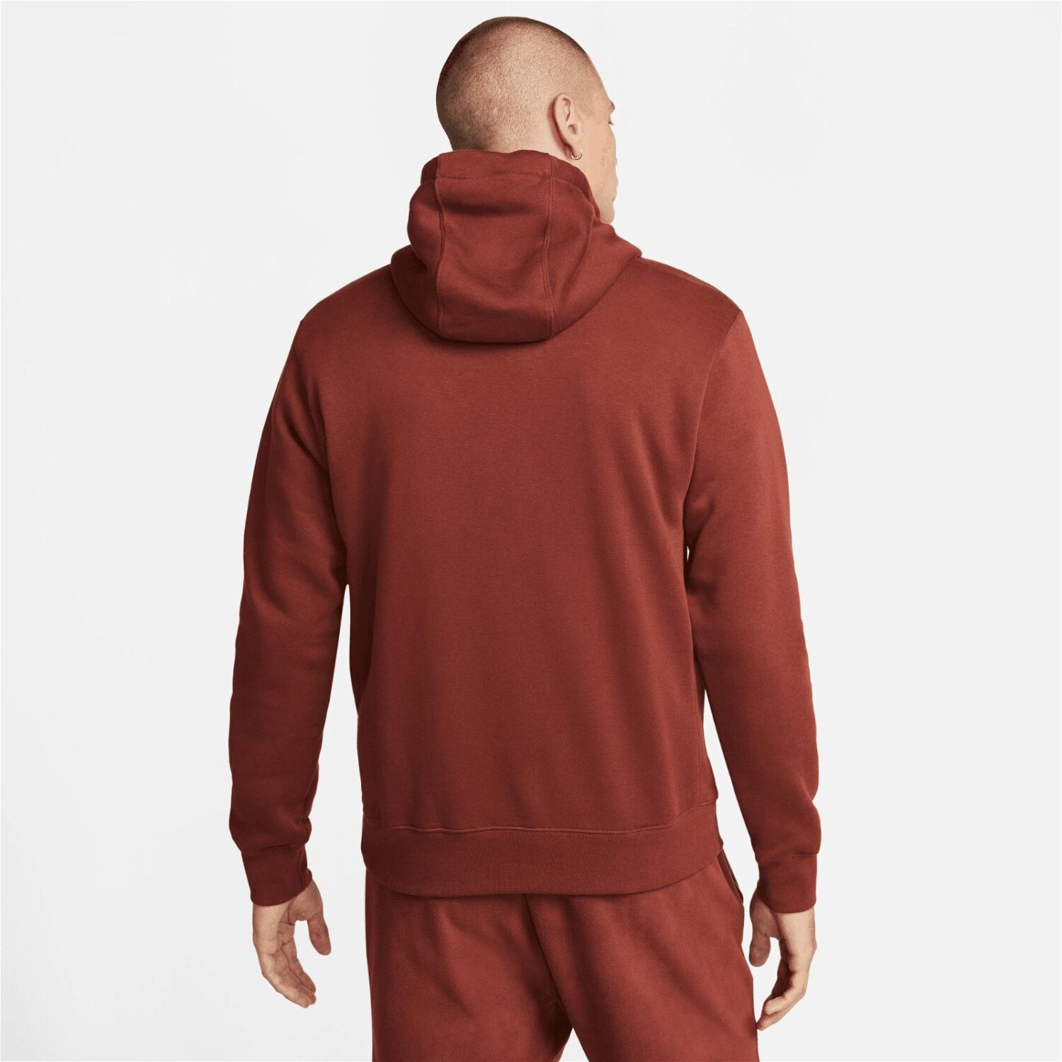 هودی مردانه نایک Sportswear Club Hoodie - قهوه ای روشن