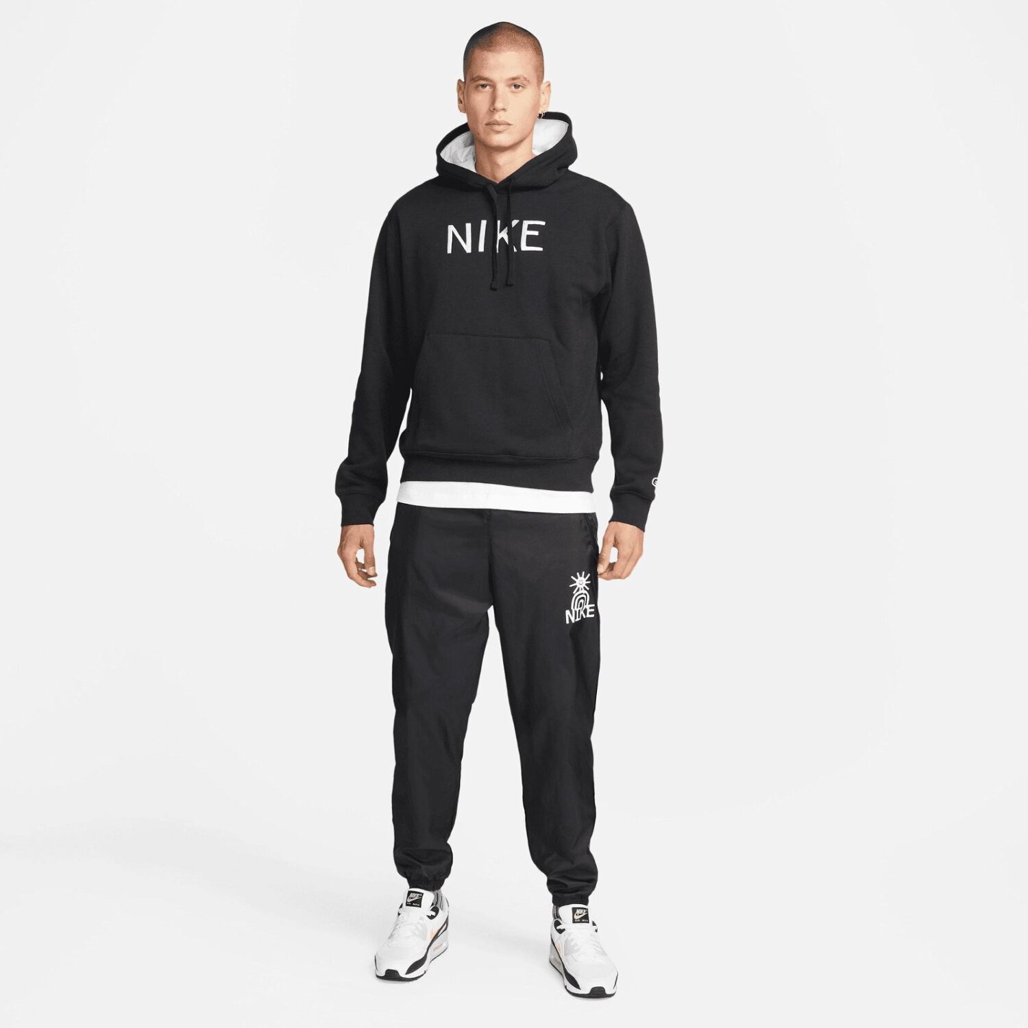 هودی مردانه نایک Sportswear Hbr-C Hoodie - مشکی