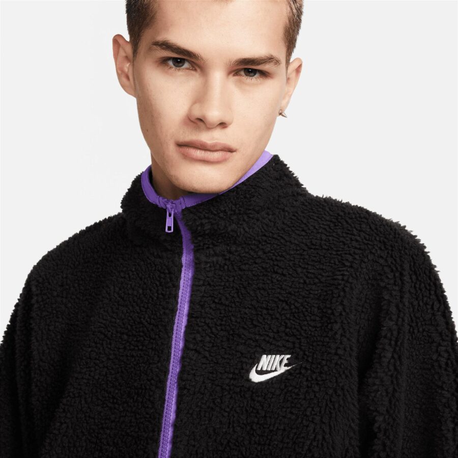 هودی مردانه نایکی Club+ Winter Half-Zip Anorak - مشکی