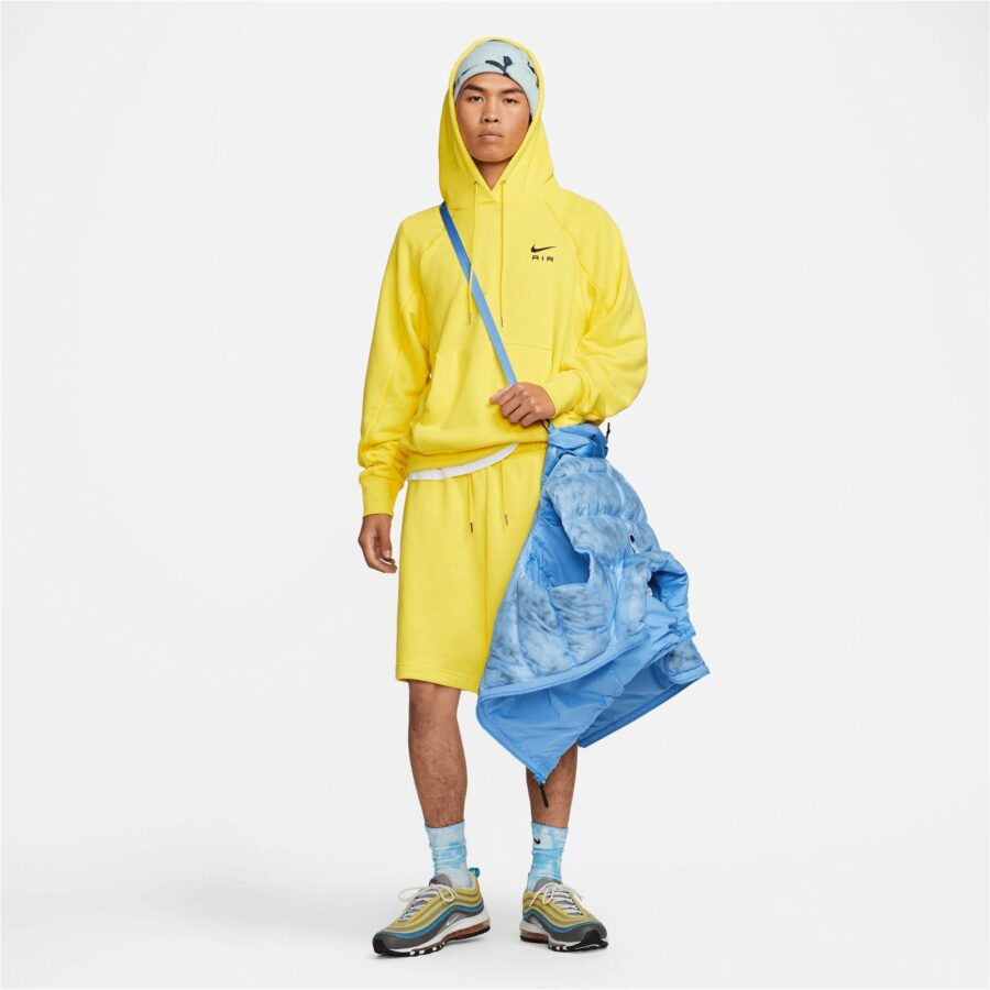 هودی مردانه نایکی Sportswear Air Fit Hoodie - زرد