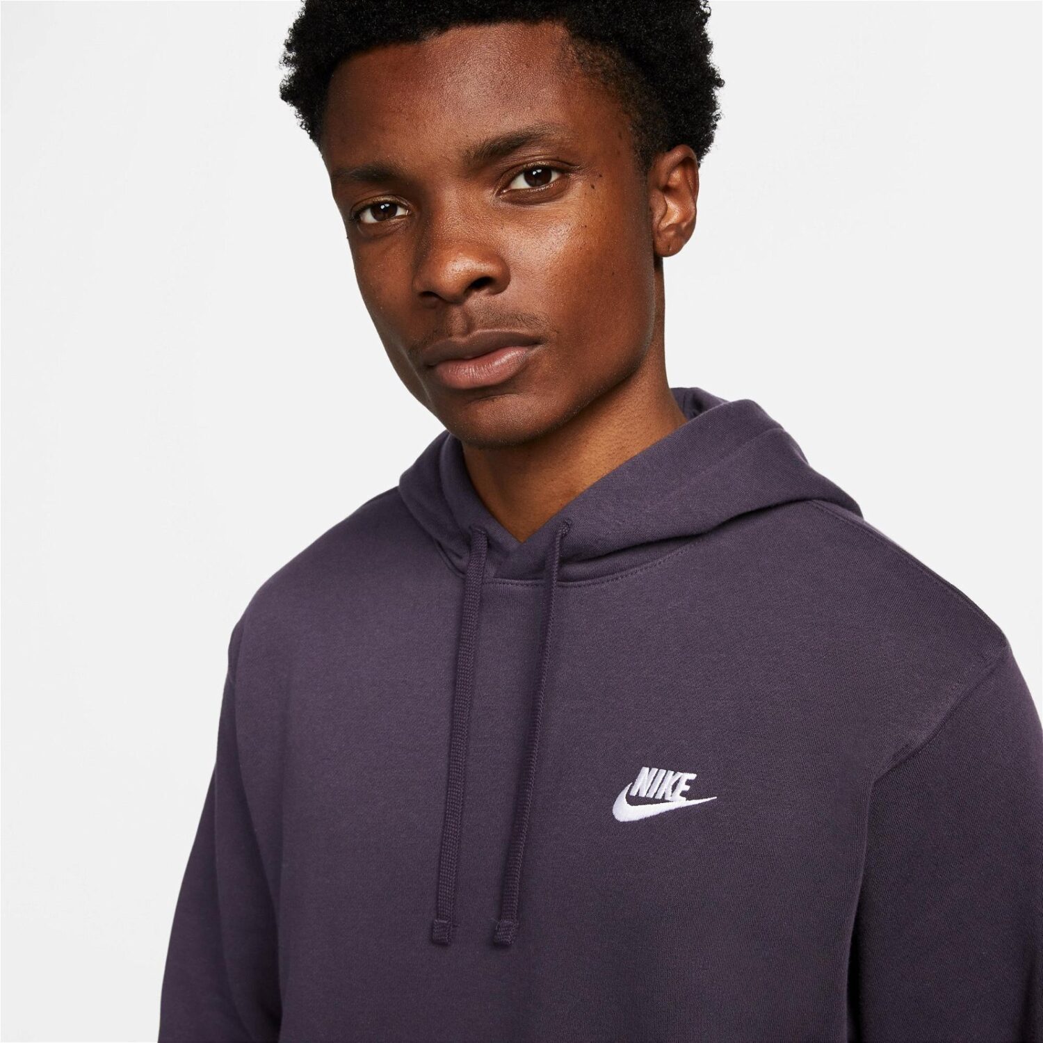 هودی مردانه نایکی Sportswear Club Hoodie - بنفش