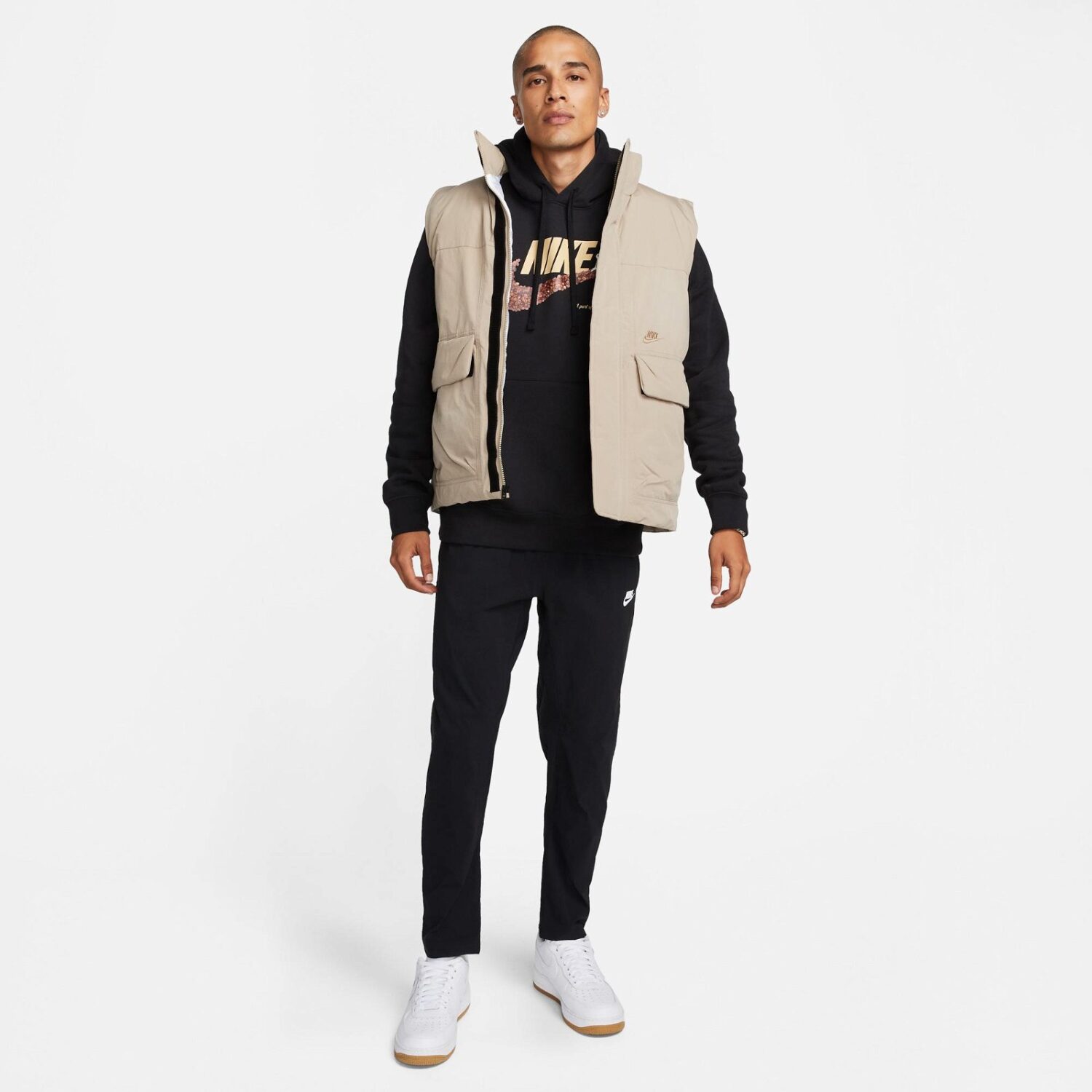 هودی مردانه نایکی Sportswear Hoodie Sole Cafe - مشکی