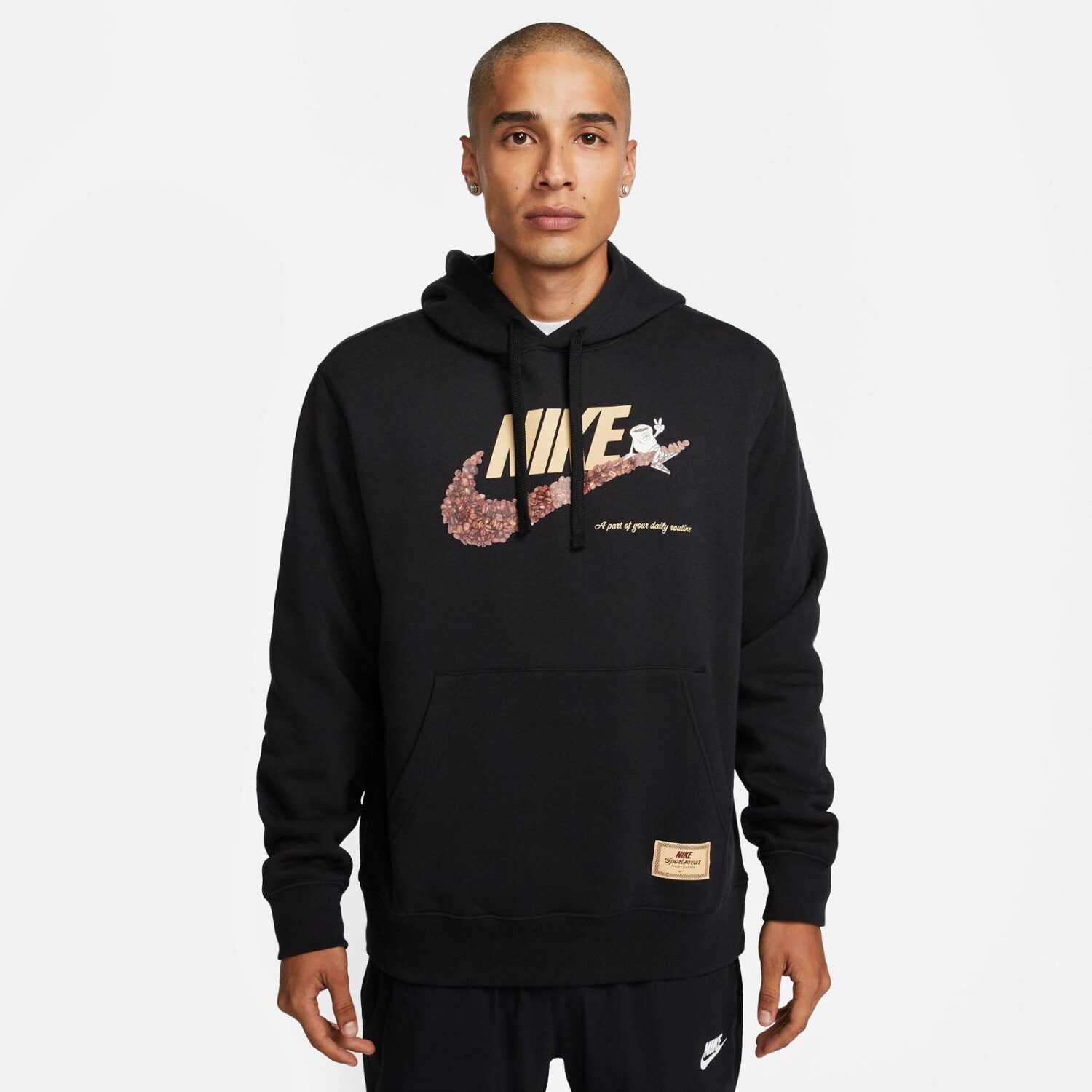 هودی مردانه نایکی Sportswear Hoodie Sole Cafe - مشکی