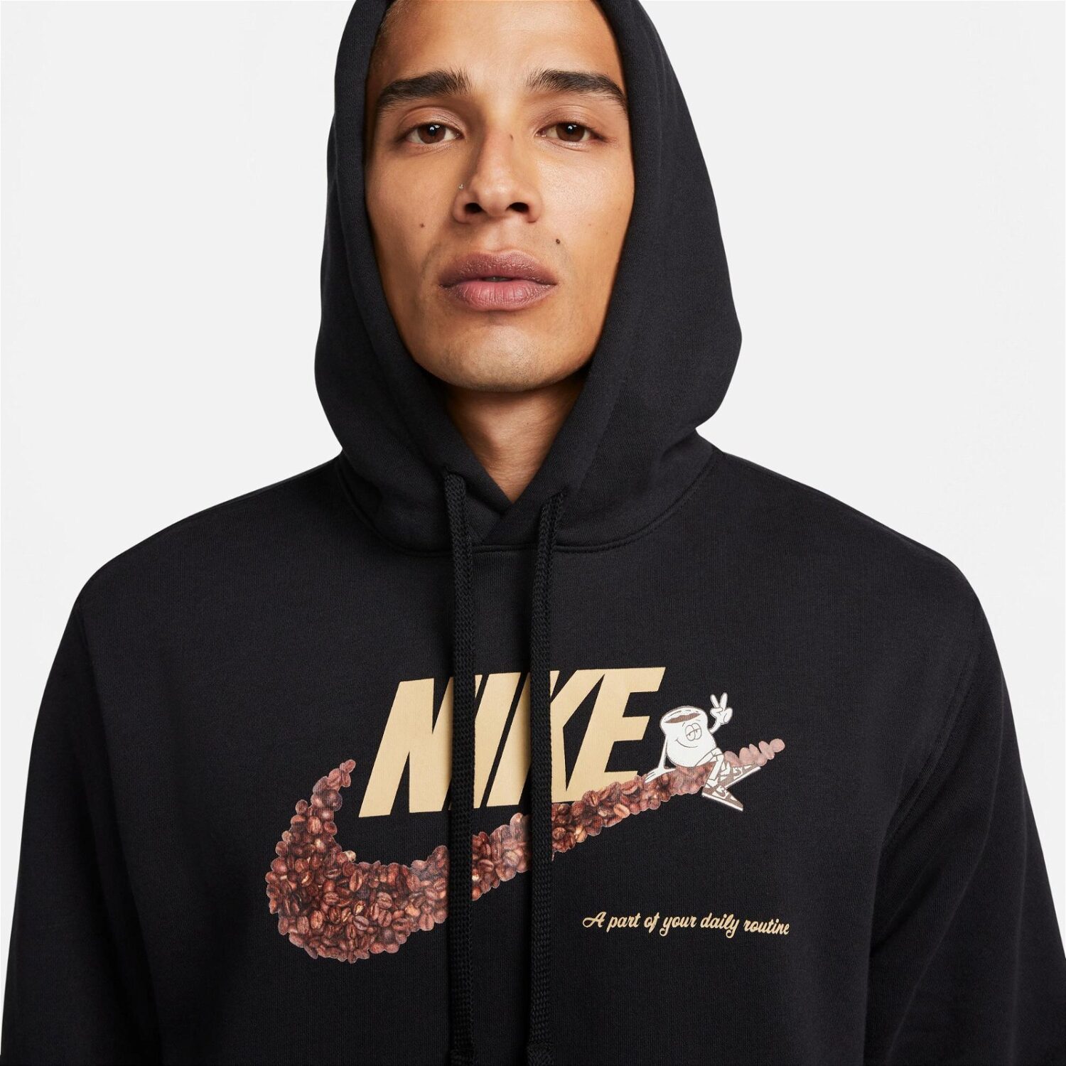 هودی مردانه نایکی Sportswear Hoodie Sole Cafe - مشکی