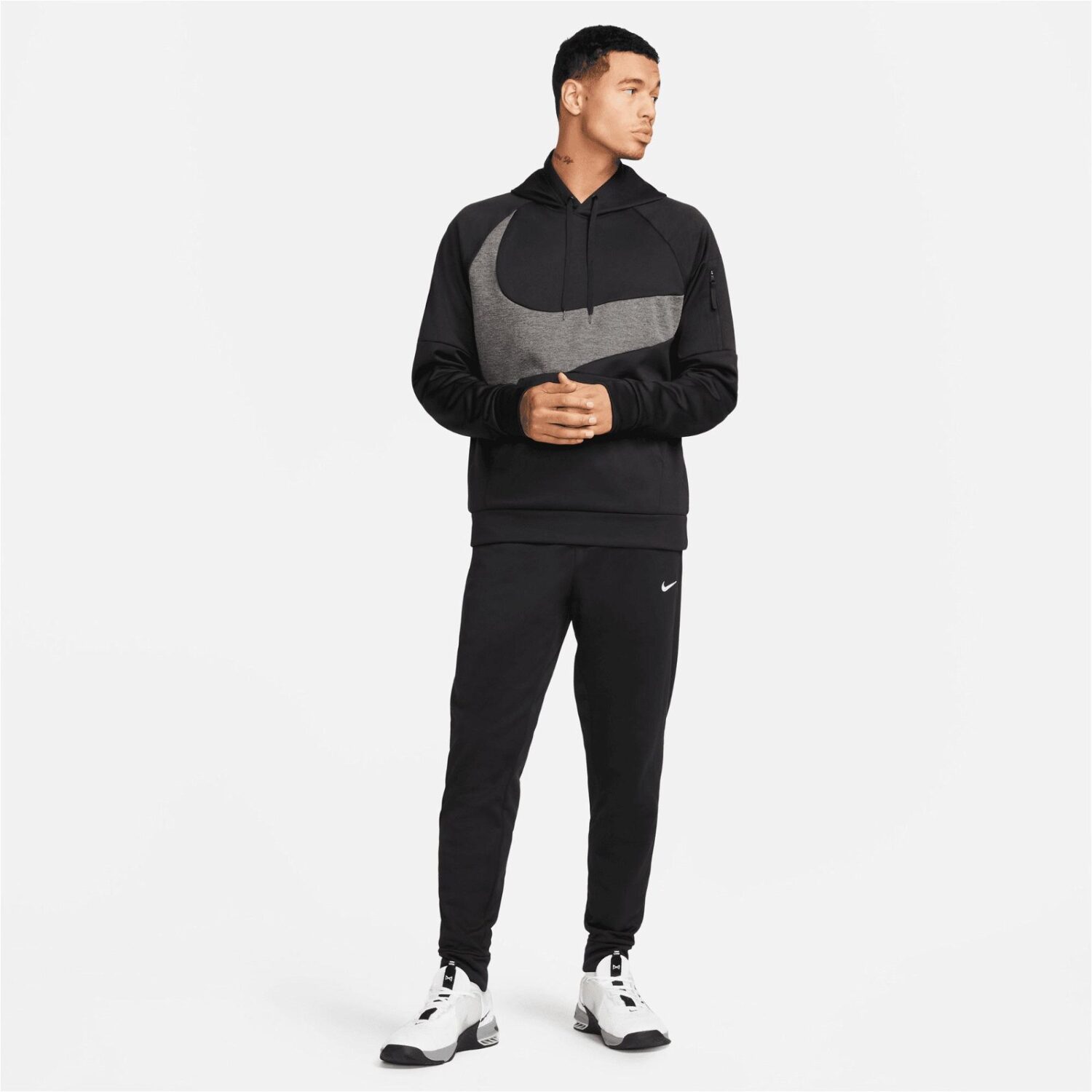 هودی مردانه نایکی Therma-FIT Hoodie Swoosh - مشکی
