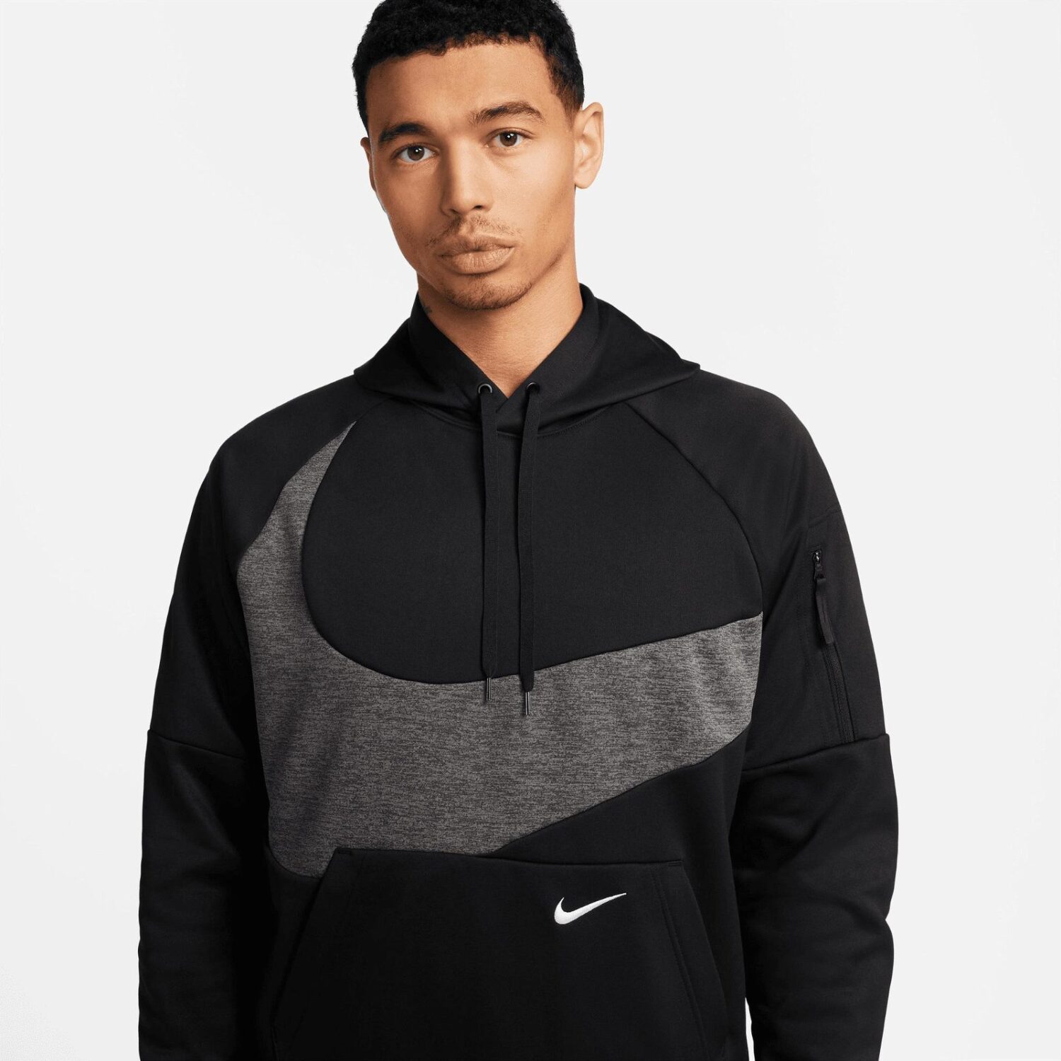 هودی مردانه نایکی Therma-FIT Hoodie Swoosh - مشکی