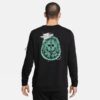 ژاکت پلیور مردانه نایک Dri-FIT Fleece Crew - مشکی