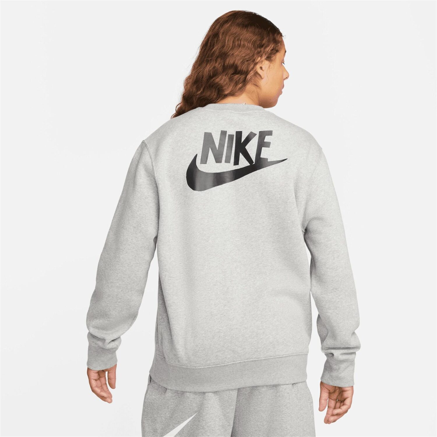 ژاکت پلیور مردانه نایک Sportswear HbrC Crew - مشکی